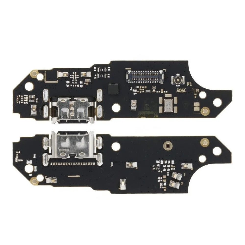 For Motorola Moto E22s 4G Dock Connector Charging Port Flex Cable Replacement Part (without Logo) - 1