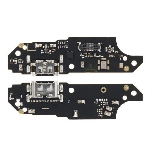For Motorola Moto E22s 4G Dock Connector Charging Port Flex Cable Replacement Part (without Logo) - 1