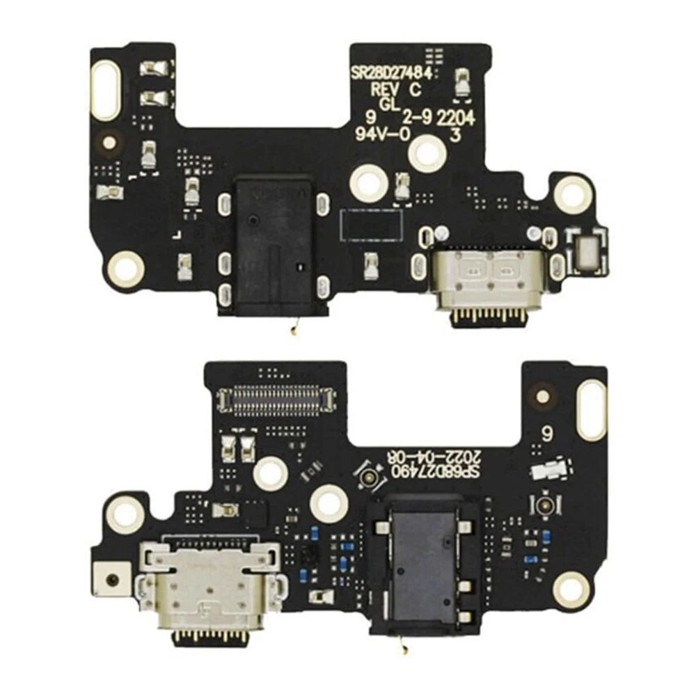 For Motorola Moto G Stylus 5G (2022) XT2215-1 / XT2215-4 Dock Connector Charging Port Flex Cable Part (without Logo) - 1