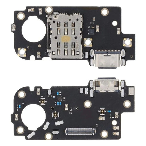 For Motorola Edge 5G UW (2021) Dock Connector Charging Port Flex Cable Replacement Part (without Logo) - 1