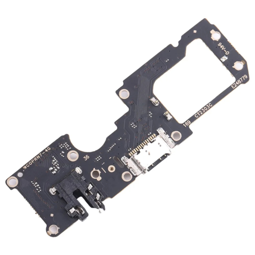 For Oppo Reno7 4G Dock Connector Charging Port Flex Cable Replacement Part (without Logo) - 2