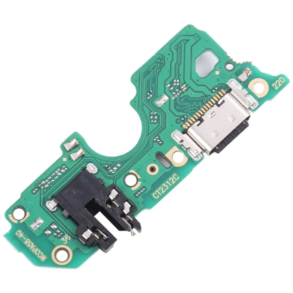 For Oppo A18 4G Dock Connector Charging Port Flex Cable Replacement Part (without Logo) - 2