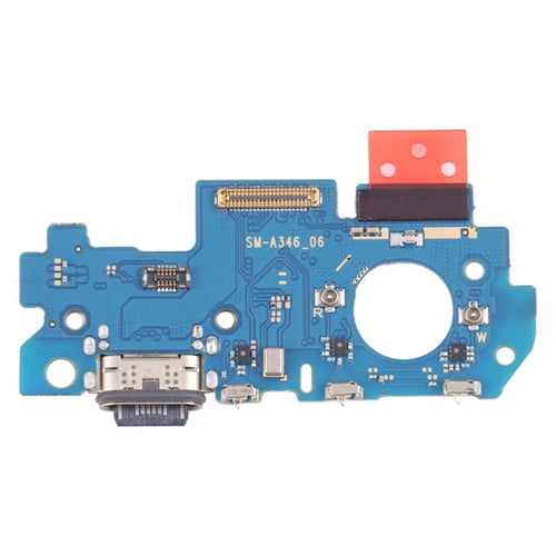 For Samsung Galaxy A34 5G A346 Dock Connector Charging Port Flex Cable Repair Part (without Logo) - 1
