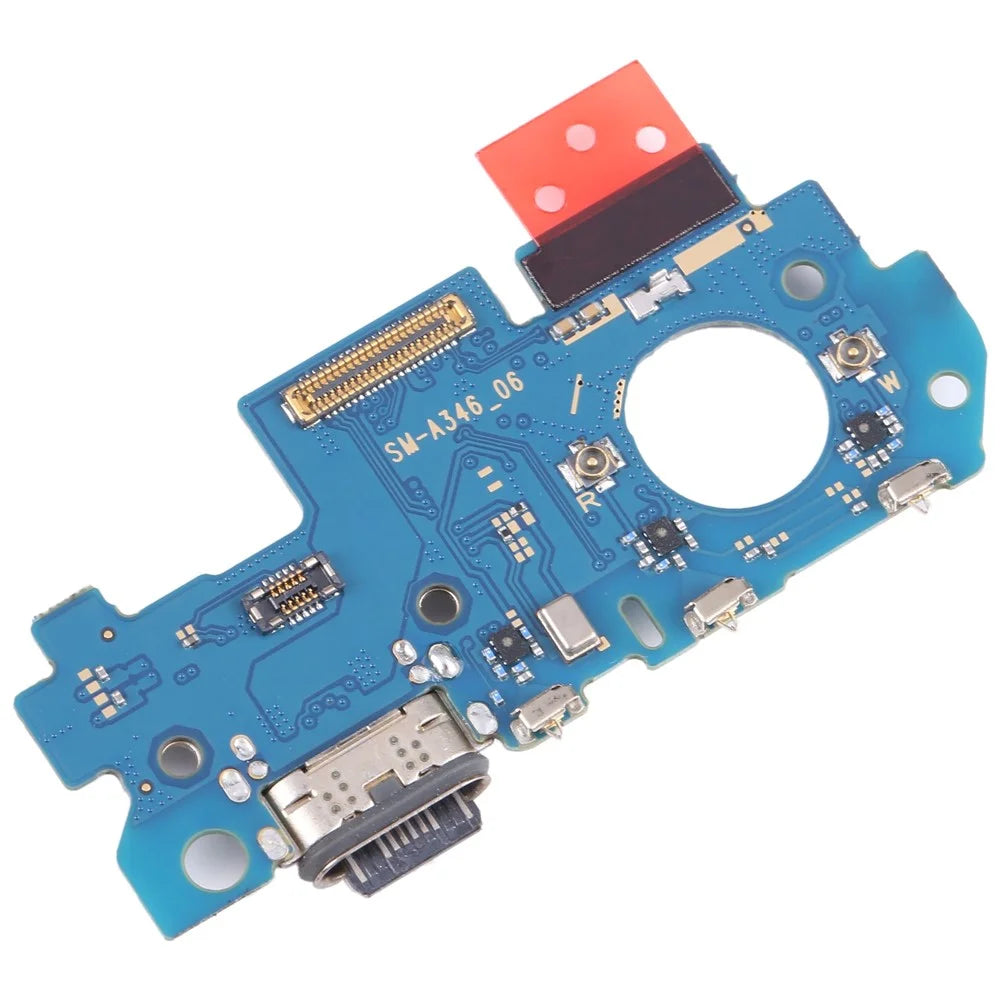 For Samsung Galaxy A34 5G A346 Dock Connector Charging Port Flex Cable Repair Part (without Logo) - 2