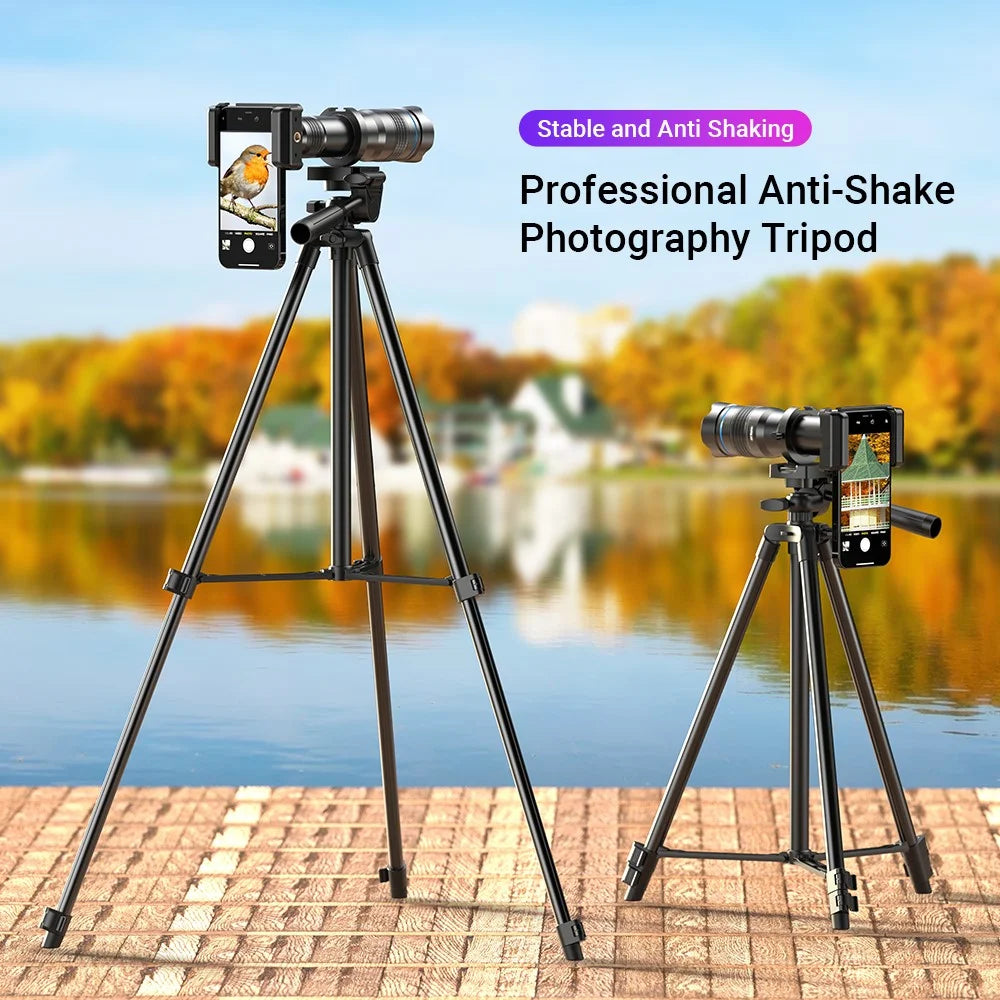 APEXEL APL-36XCR50 Aluminum Alloy 36X Telephoto Lens Phone Camera for Bird Watching Hiking - 5