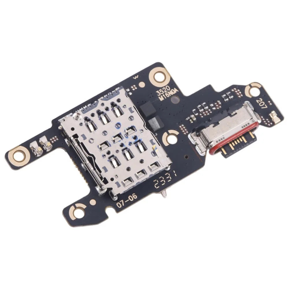 For Xiaomi Redmi Note 13 Pro 5G / Poco X6 5G Assembly Charging Port Flex Cable with IC Part (without Logo) - 2
