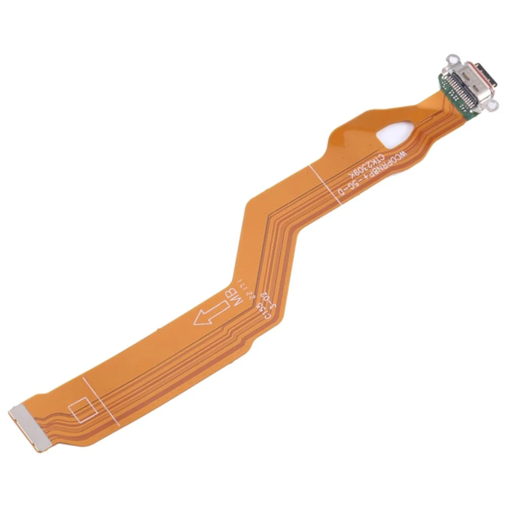 For Oppo Reno8 Pro+ 5G (Global Version) Dock Connector Charging Port Flex Cable Spare Part (without Logo) - 1