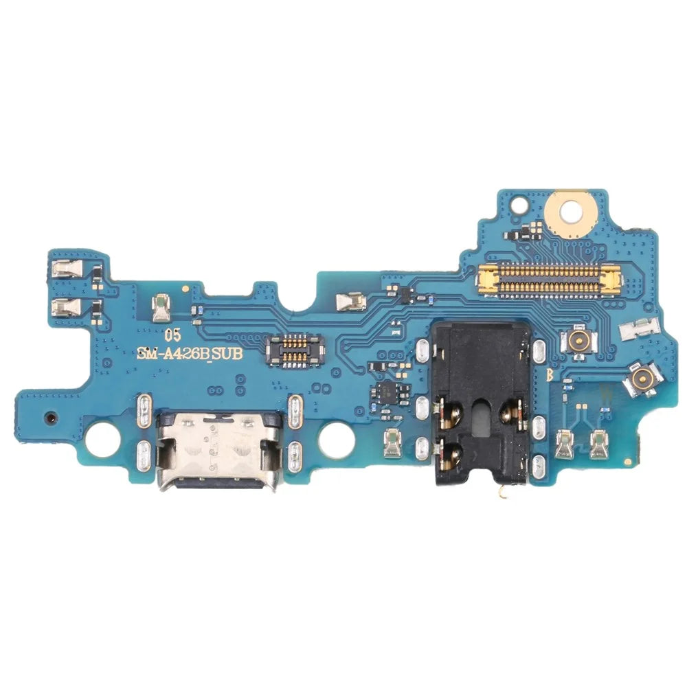 For Samsung Galaxy A42 5G A426 Dock Connector Charging Port Flex Cable Repair Part (without Logo) - 1
