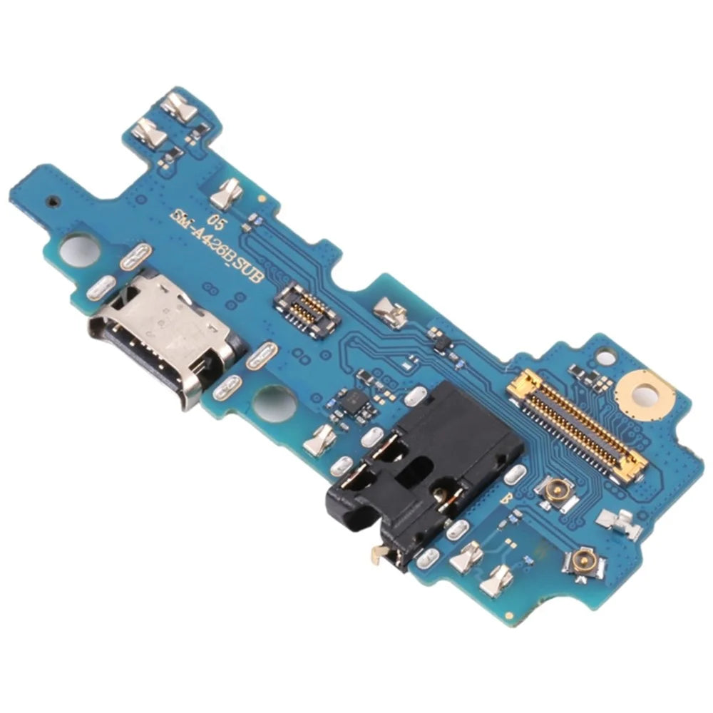 For Samsung Galaxy A42 5G A426 Dock Connector Charging Port Flex Cable Repair Part (without Logo) - 2