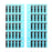 100Pcs/Set Earpiece Anti-dust Mesh Net Cover for iPhone 6s / 6s Plus - 3