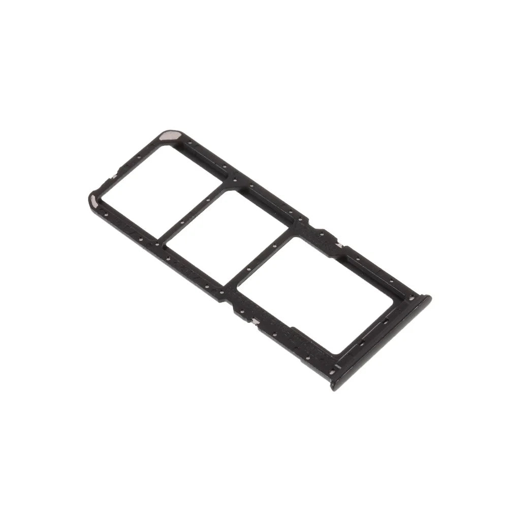 OEM Dual SIM Card + Micro SD Card Tray Holders Part for Oppo A5 (2020) / A9 (2020) (A11X) / A11 - Black - 4