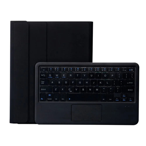 T07B-A Bluetooth-compatible Keyboard with Case for iPad 9.7-inch (2017) / iPad Pro 9.7 inch (2016) / iPad 9.7-inch (2018) / iPad Air 2 / iPad Air (2013) - Black - 1