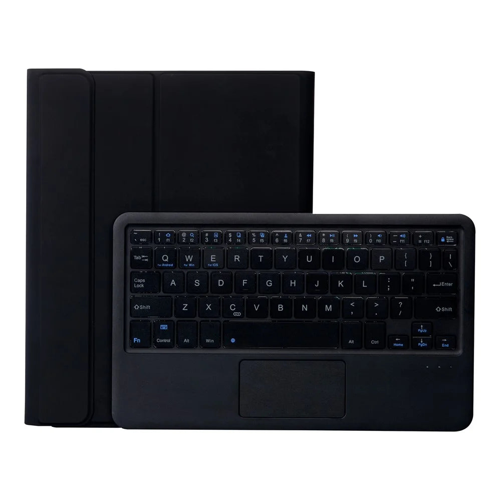 T11B-A Bluetooth-compatible Keyboard with Case for iPad Pro 11-inch (2020) / iPad Pro 11-inch (2018) - Black - 1