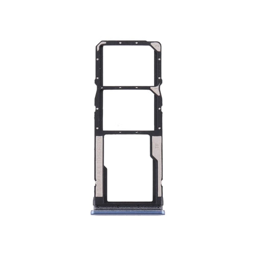 OEM SIM + Micro SD Card Tray Holder for Xiaomi Redmi Note 9S / Note 9 Pro 4G - Grey - 1