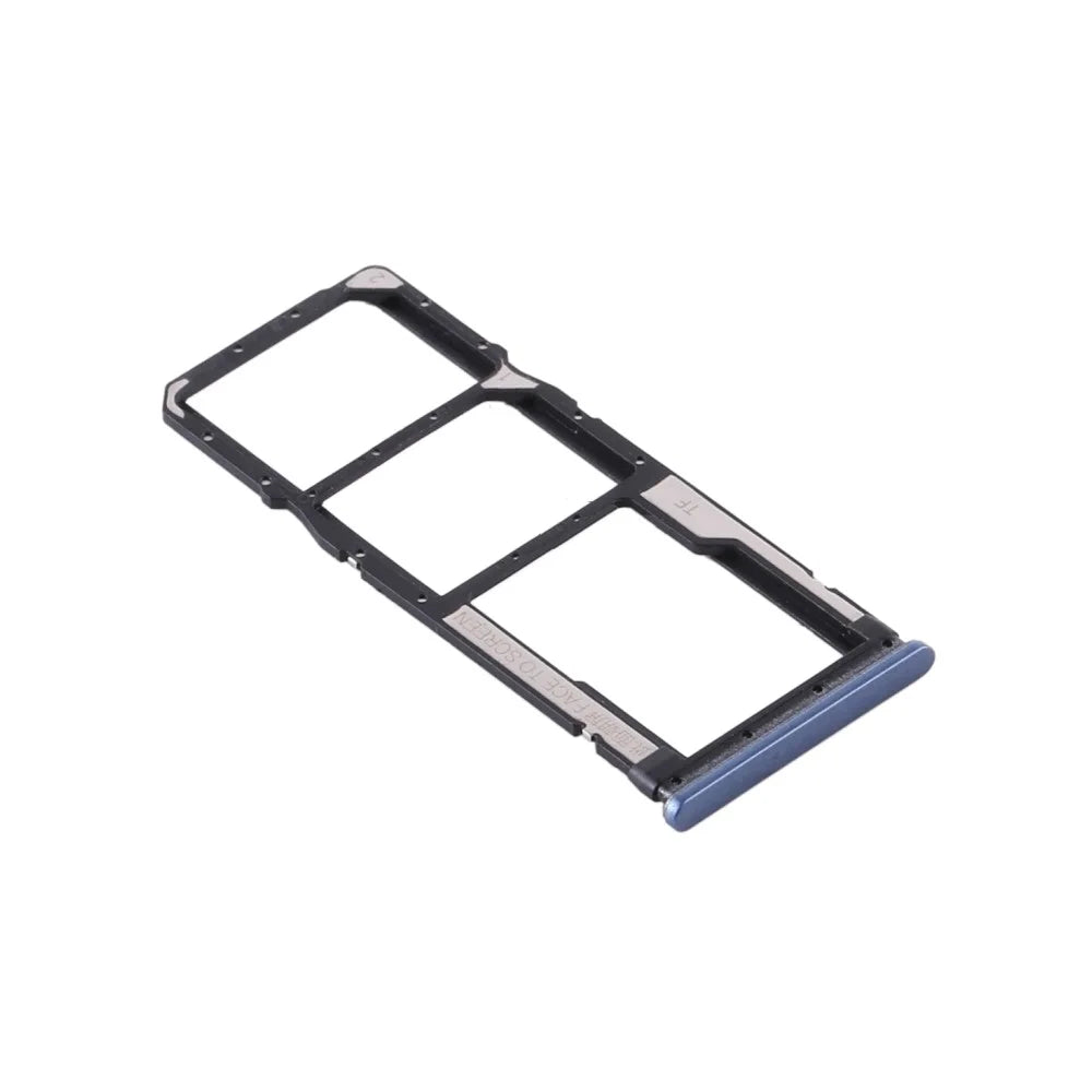 OEM SIM + Micro SD Card Tray Holder for Xiaomi Redmi Note 9S / Note 9 Pro 4G - Grey - 2