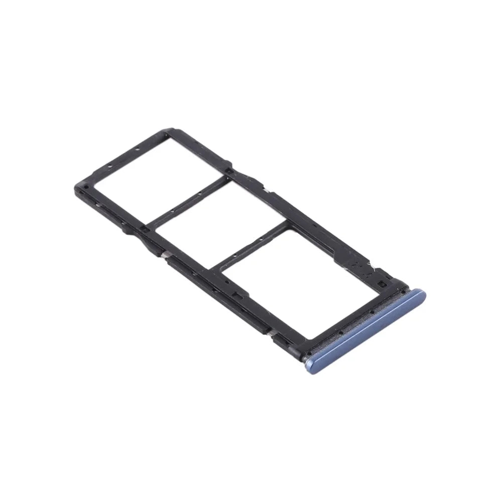 OEM SIM + Micro SD Card Tray Holder for Xiaomi Redmi Note 9S / Note 9 Pro 4G - Grey - 3
