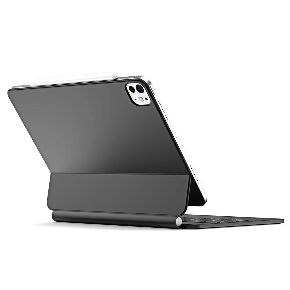 DUX DUCIS For iPad Pro 11 (2025) / 11 (2024) Leather Case with Floating Magnetic Bluetooth-Compatible Keyboard - Black - 3