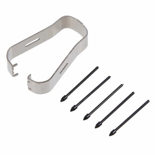 5Pcs Touch Stylus Tips with Clip (Without Logo) for Samsung Galaxy Note10 N970 N971 / Note10 Lite 4G N770 / Note 10 Plus 4G N975 5G N976 -  Black - 1