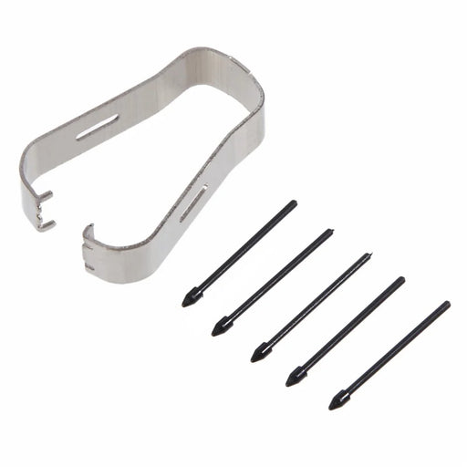5Pcs Touch Stylus Tips with Clip (Without Logo) for Samsung Galaxy Note10 N970 N971 / Note10 Lite 4G N770 / Note 10 Plus 4G N975 5G N976 -  Black - 1