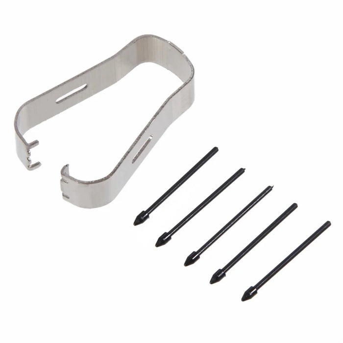 5Pcs Touch Stylus Tips with Clip (Without Logo) for Samsung Galaxy Note10 N970 N971 / Note10 Lite 4G N770 / Note 10 Plus 4G N975 5G N976 -  Black - 1