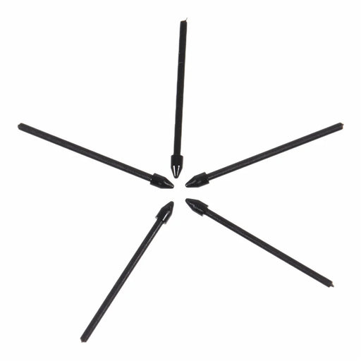 5Pcs Touch Stylus Tips with Clip (Without Logo) for Samsung Galaxy Note10 N970 N971 / Note10 Lite 4G N770 / Note 10 Plus 4G N975 5G N976 -  Black - 2
