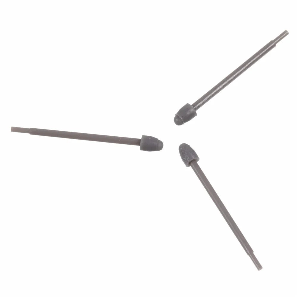 For Samsung Galaxy Z Fold5 5G 3Pcs Touch Stylus Tips Nibs with Metal Clip (Without Logo) - Grey - 2