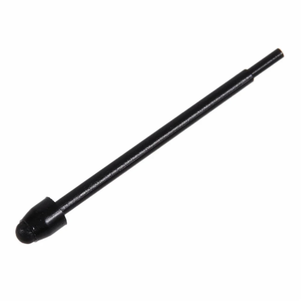 For Samsung Galaxy Z Fold3 5G F926 3Pcs Touch Stylus Tips Nibs with Metal Clip (Without Logo) - Black - 5