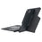T13B-AS For iPad Pro 11 (2024) Pen Slot Design Rotation Shaft Stand Leather Tablet Cover + Backlit Touchpad Bluetooth-compatible Keyboard - 5
