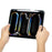 T13B-AS For iPad Pro 11 (2024) Pen Slot Design Rotation Shaft Stand Leather Tablet Cover + Backlit Touchpad Bluetooth-compatible Keyboard - 6