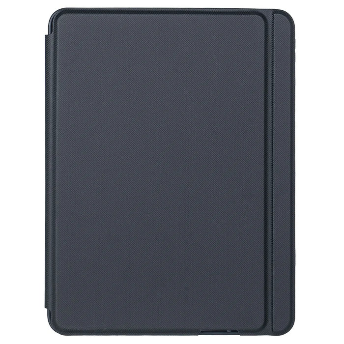 T13B-AS For iPad Pro 11 (2024) Pen Slot Design Rotation Shaft Stand Leather Tablet Cover + Backlit Touchpad Bluetooth-compatible Keyboard - 7