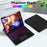 TP-5011D For iPad Air 11 (2026) / (2025) / (2024) / Air (2020) / (2022) Magnetic Detachable Bluetooth-Compatible Keyboard Leather Case with RGB Backlight - 7