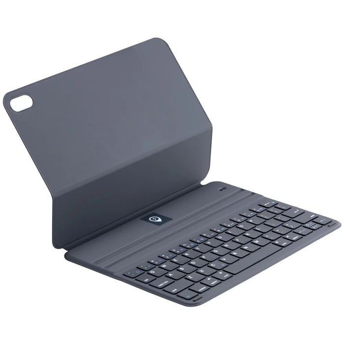 1038 For iPad (2025) / 10.9 (2022) Ultra-Thin Tablet Case with Floating Magnetic Keyboard - Black - 3