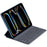 1038 For iPad (2025) / 10.9 (2022) Ultra-Thin Tablet Case with Floating Magnetic Keyboard - Black - 4