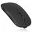 SK-X215 For Samsung Galaxy Tab A9+ Split Bluetooth-compatible Keyboard Leather Case + Dual Mode Mouse Set - Black - 2