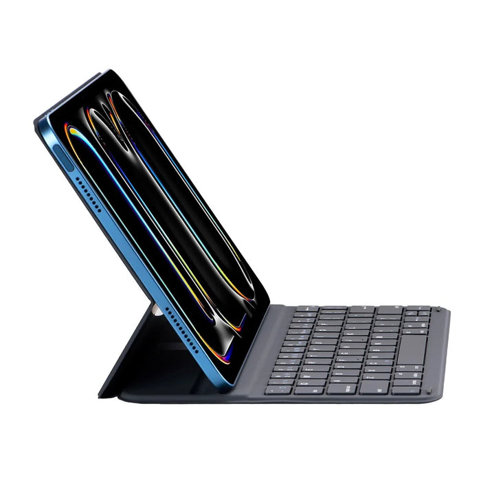SK-1038 For iPad (2025) / 10.9 (2022) Ultra Thin Magnetic PU Leather Stand Case Bluetooth-Compatible Keyboard - 6