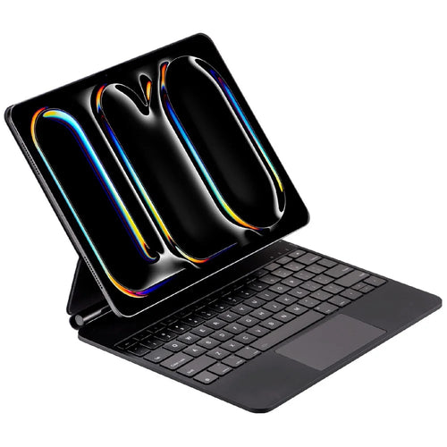 X9P For iPad Pro 13 (2025) / (2024) Tablet Stand Case with Touchpad Floating Magnetic Keyboard - 1