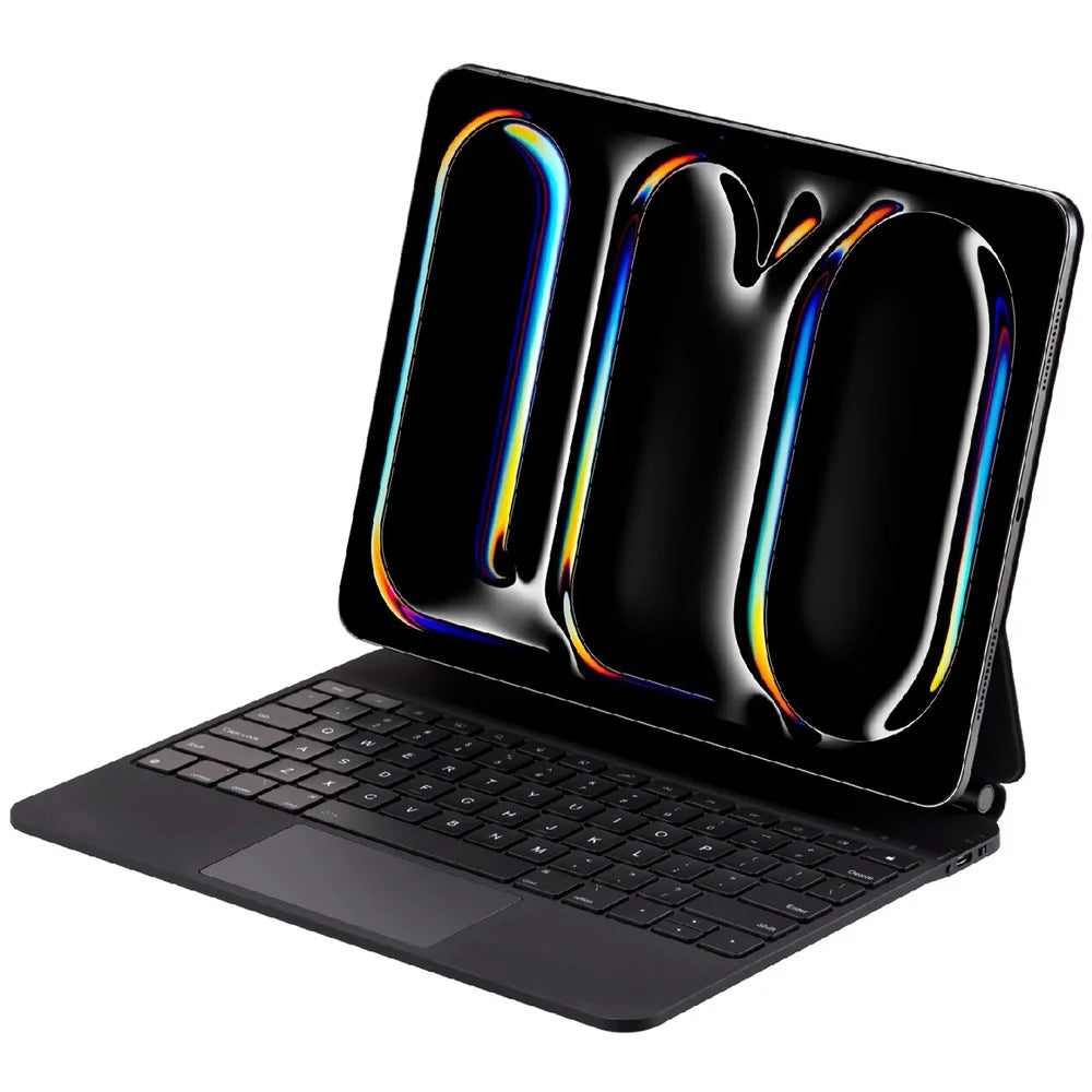 X9P For iPad Pro 13 (2025) / (2024) Tablet Stand Case with Touchpad Floating Magnetic Keyboard - 2