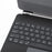 P13 For iPad Pro 11 (2024) Tablet Stand Case with Touchpad Floating Magnetic Keyboard - Black - 7