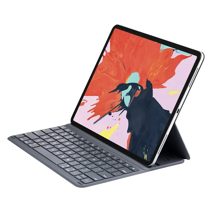 SK-1039 For iPad Pro 12.9 (2022) / (2021) / (2020) / (2018) Magnetic Tablet Leather Case Bluetooth-compatible Keyboard - 6
