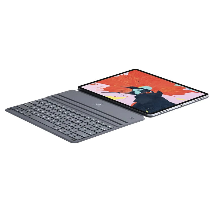 SK-1039 For iPad Pro 12.9 (2022) / (2021) / (2020) / (2018) Magnetic Tablet Leather Case Bluetooth-compatible Keyboard - 7