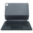 P129 For iPad Air 13 (2026) / (2025) / (2024) / Pro 12.9 (2022) / (2021) / (2020) Tablet Touchpad Floating Magnetic Keyboard - Black - 1