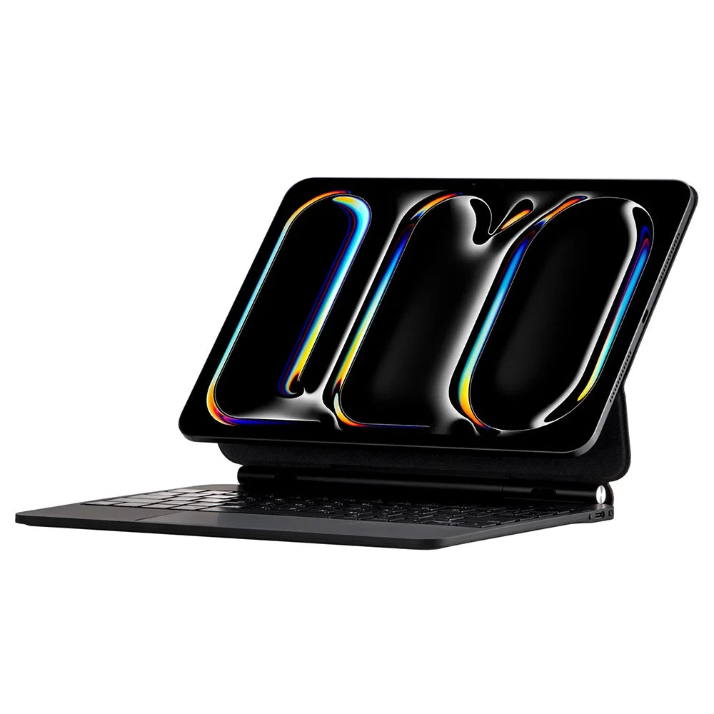 X7Pro For iPad Pro 11 (2024) Backlight Floating Magnetic Keyboard Magnetic Leather Tablet Case - 4