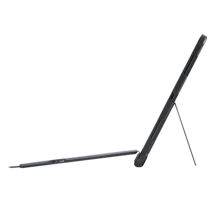 T5309D-3 For iPad Air 13 (2026) / (2025) / (2024) / Pro 12.9 (2022) / (2021) / (2020) Keyboard Leather Case Stand with Backlight - 7