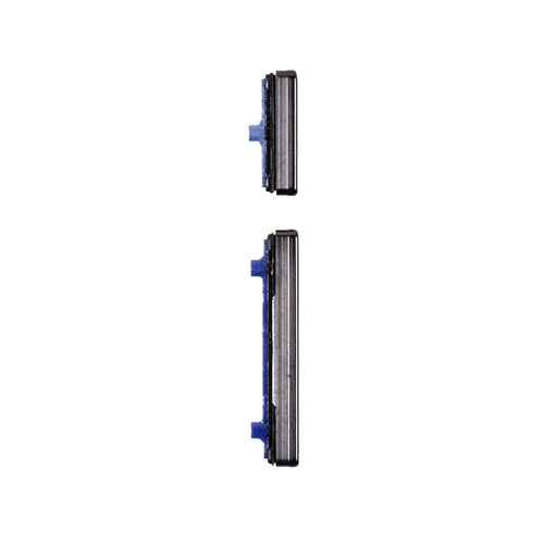 For Samsung Galaxy Note20 Ultra N985 2Pcs / Set OEM Power On / Off and Volume Side Buttons (without Logo) - Black - 1