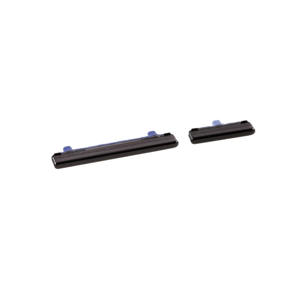 For Samsung Galaxy Note20 Ultra N985 2Pcs / Set OEM Power On / Off and Volume Side Buttons (without Logo) - Black - 2