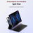 WIWU F17 For iPad Air 11 (2026) / (2025) / (2024) / iPad (2025) / 10.9 (2022) Bluetooth-Compatible Keyboard Case Magic Keyboard - Black - 4