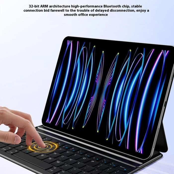 WIWU F17 For iPad Air 11 (2026) / (2025) / (2024) / iPad (2025) / 10.9 (2022) Bluetooth-Compatible Keyboard Case Magic Keyboard - Black - 6