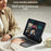 WIWU MK-003 Bluetooth-Compatible Keyboard for iPad Pro 11 (2024) / Air 11 (2026) / (2025) / (2024) / iPad (2025) / 10.9 (2022) Magnetic PU Leather Stand Case - 6