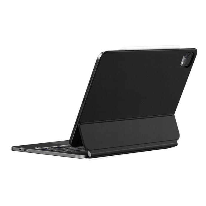 WIWU MK-003 For iPad (2025) / 10.9 (2022) Bluetooth-Compatible Keyboard Magnetic PU Leather Tablet Stand Case - 3