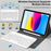 WK-1109 For iPad (2025) / 10.9 (2022) Leather Tablet Stand Cover + Magnetic Bluetooth-Compatible Keyboard - Black - 2